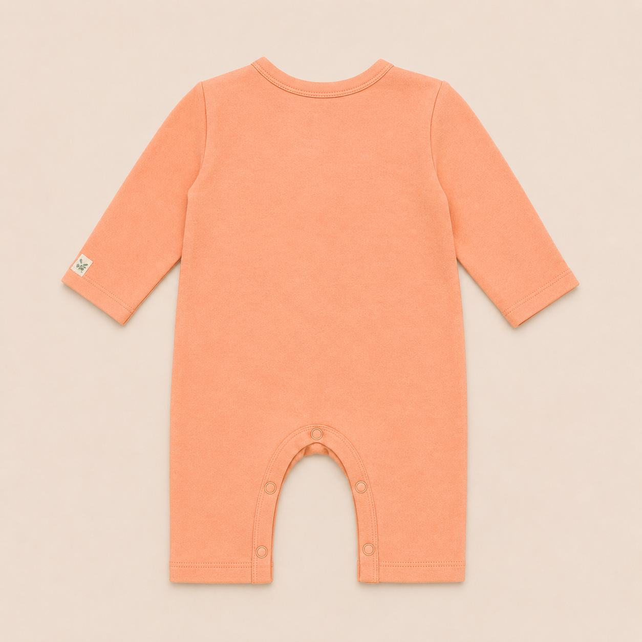 FULL SLEEVE ROMPER- CORAL BLUSH - ITSYBOO