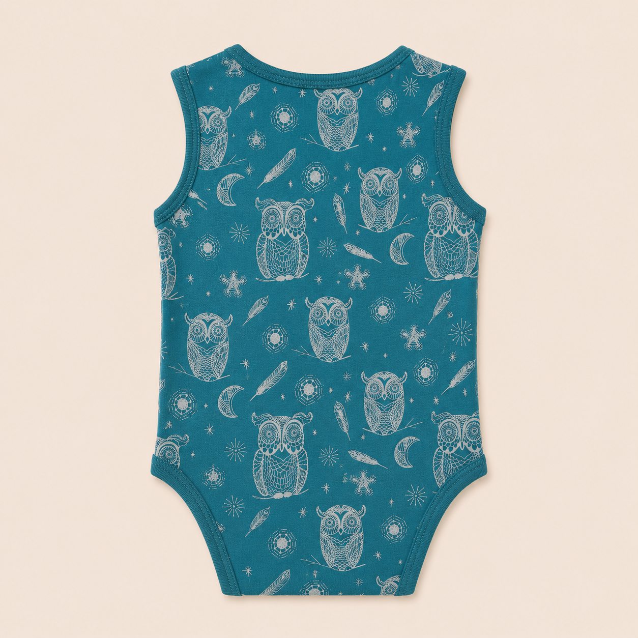 SLEEVELESS ONESIE- HOOT HOOT OWL - ITSYBOO