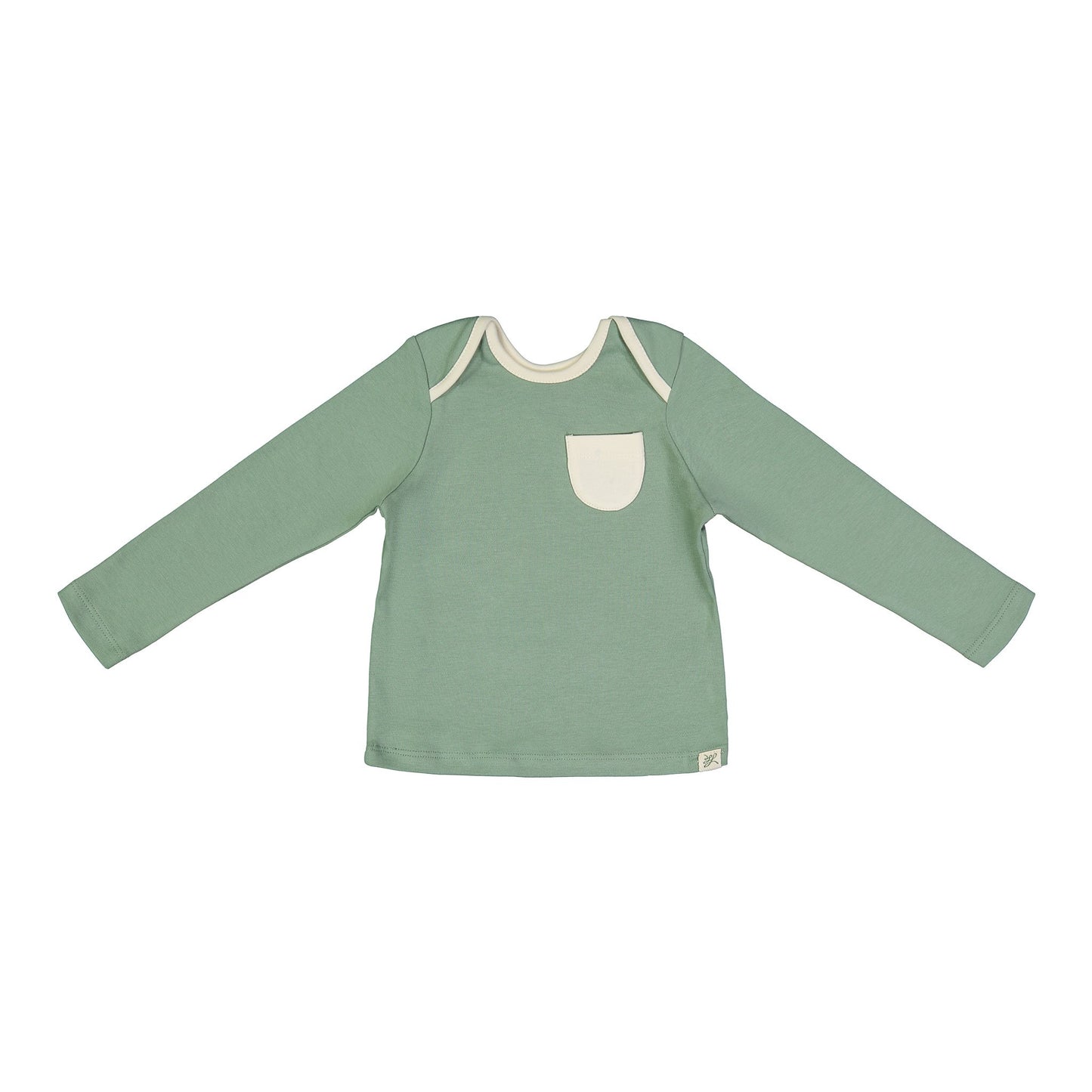 FULL SLEEVE TSHIRT - SAGE GREEN