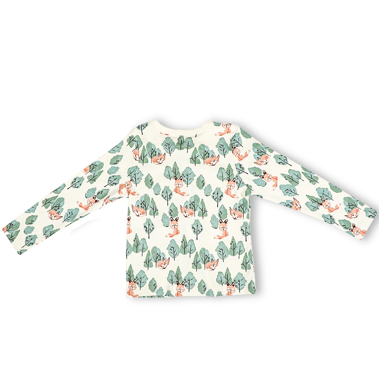 BUTTON DOWN TSHIRT- CRAFTY FOX - ITSYBOO