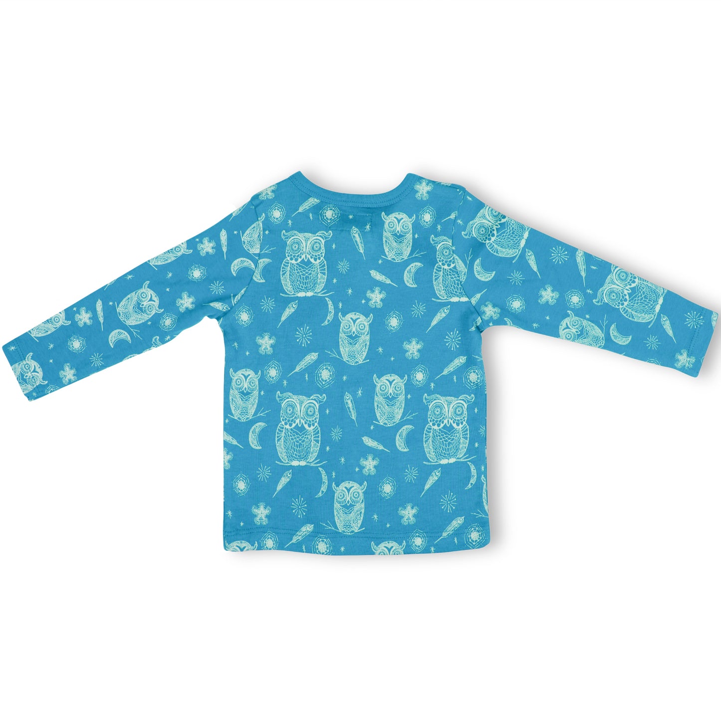BUTTON DOWN TSHIRT- HOOT HOOT OWL - ITSYBOO