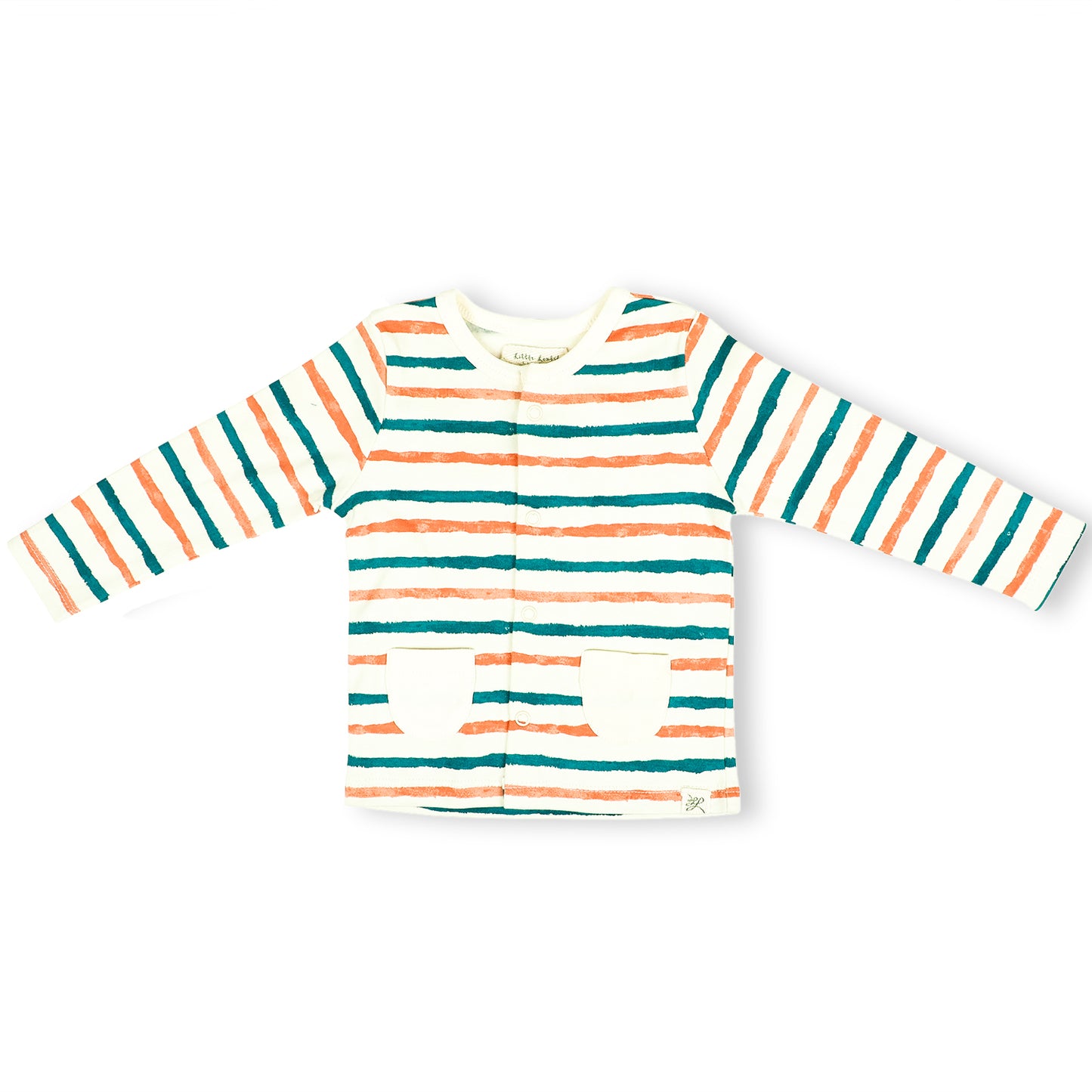 BUTTON DOWN TSHIRT- STRIPE HYPE - ITSYBOO