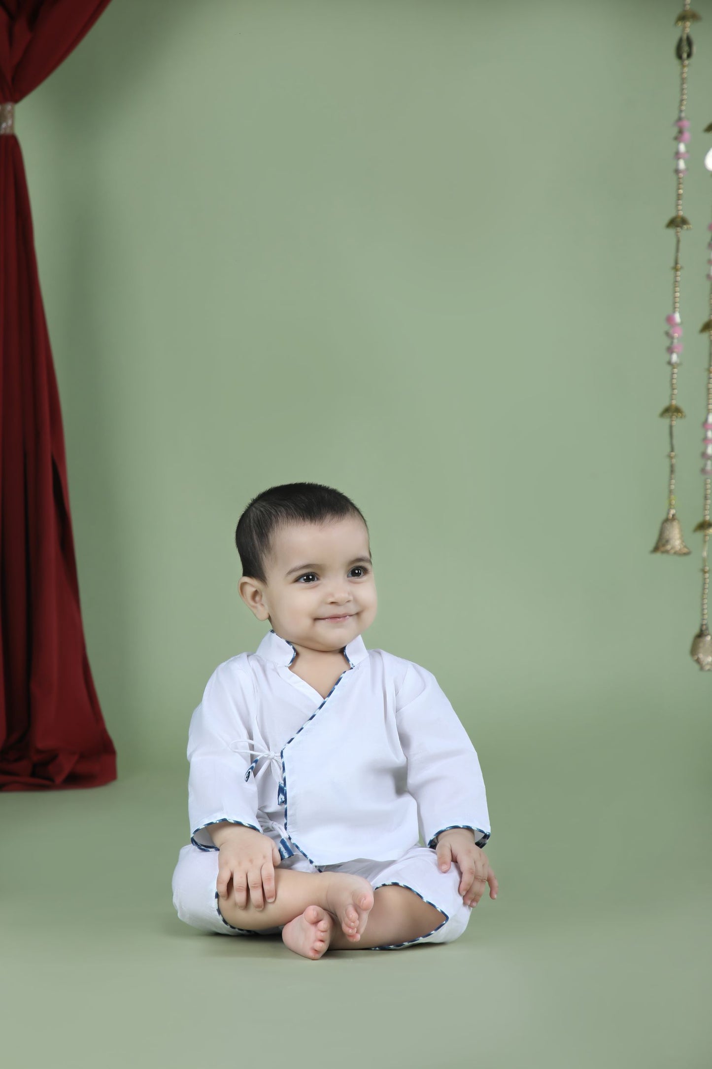 White Dhoti Kurta