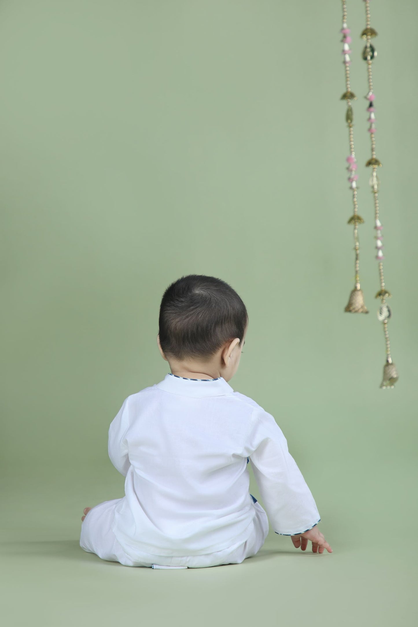 White Dhoti Kurta