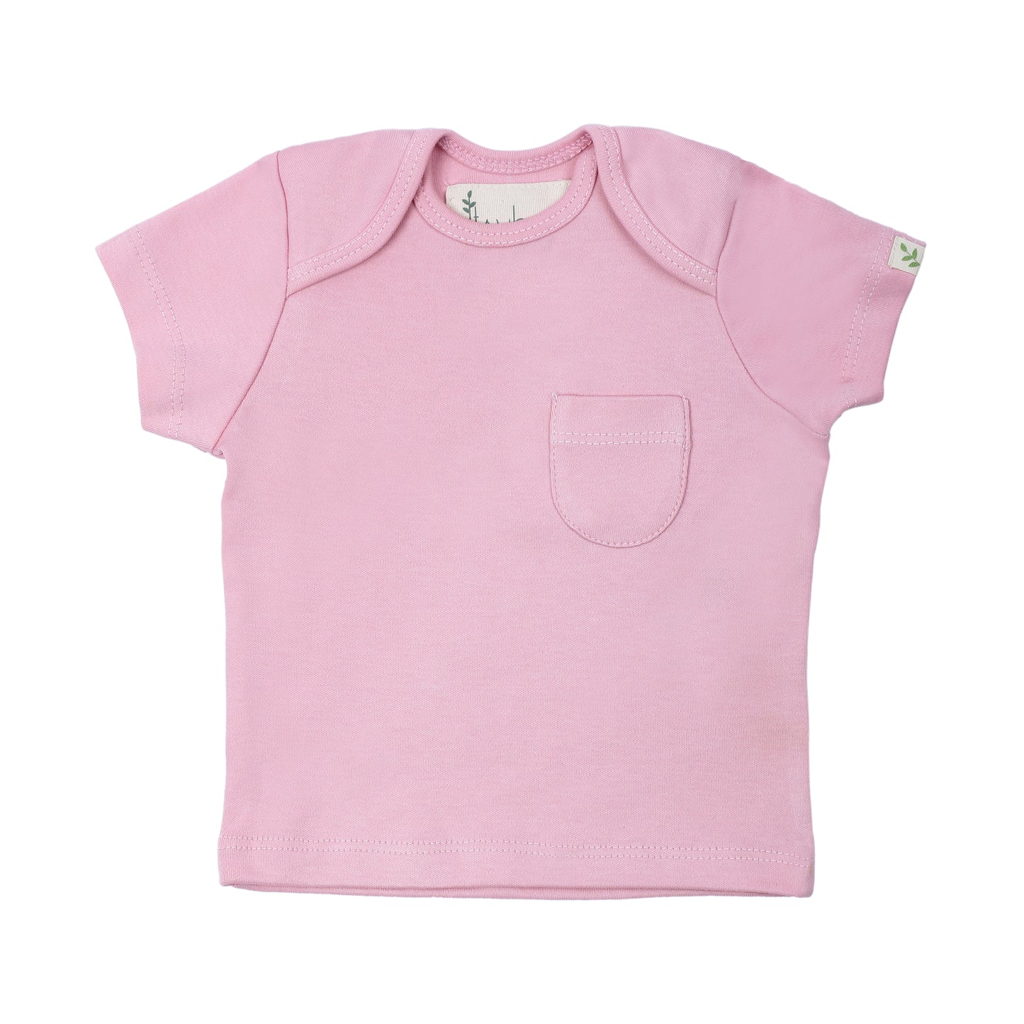 HALF SLEEVE TSHIRT- PINK