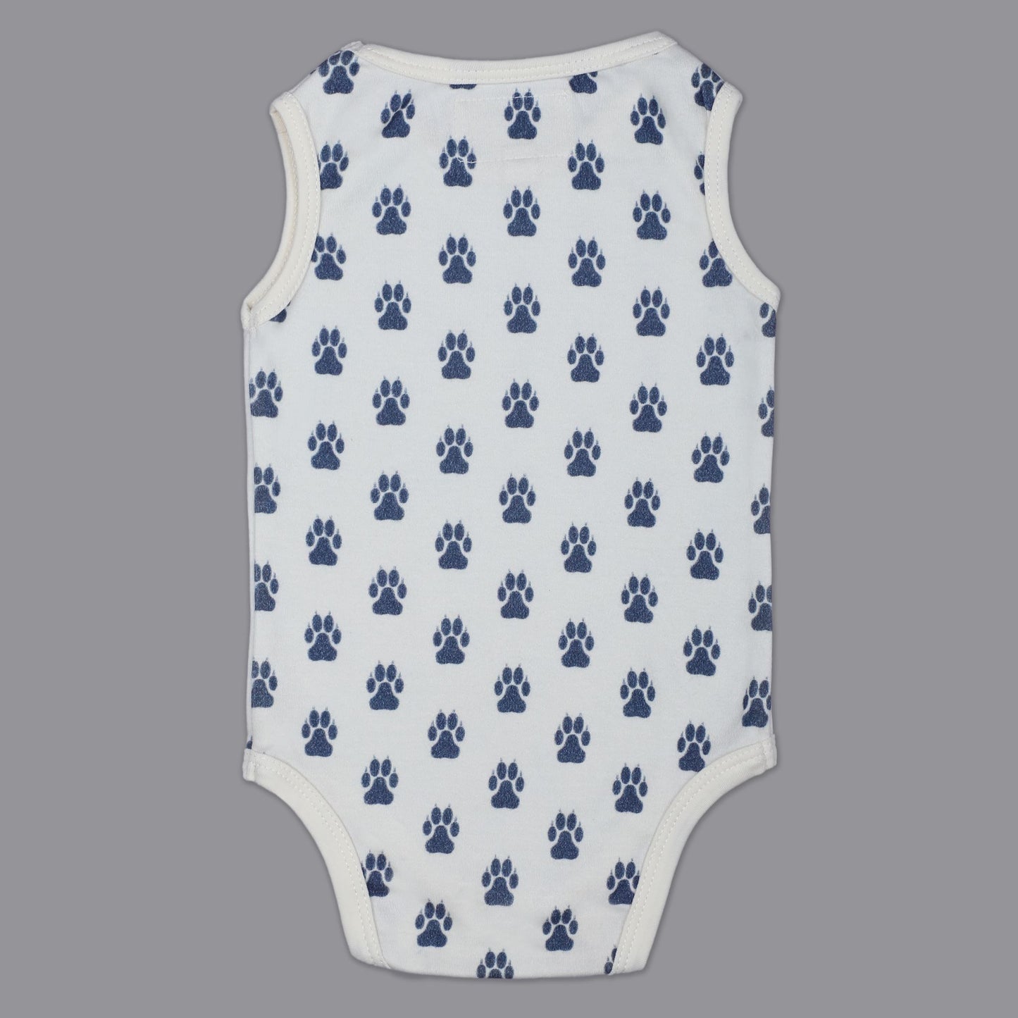 SLEEVELESS ONESIE- PAWS