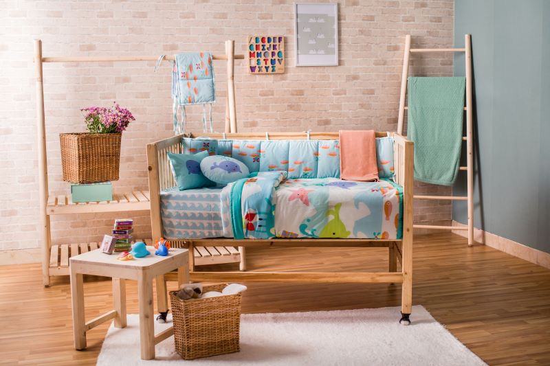 BABY BEDDING SET- UNDER WATER OCTI - ITSYBOO