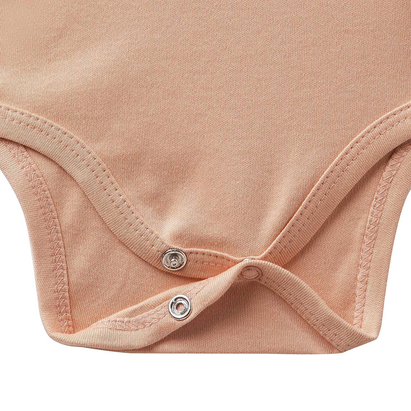 HALF SLEEVE ONESIE- CORAL BLUSH - ITSYBOO