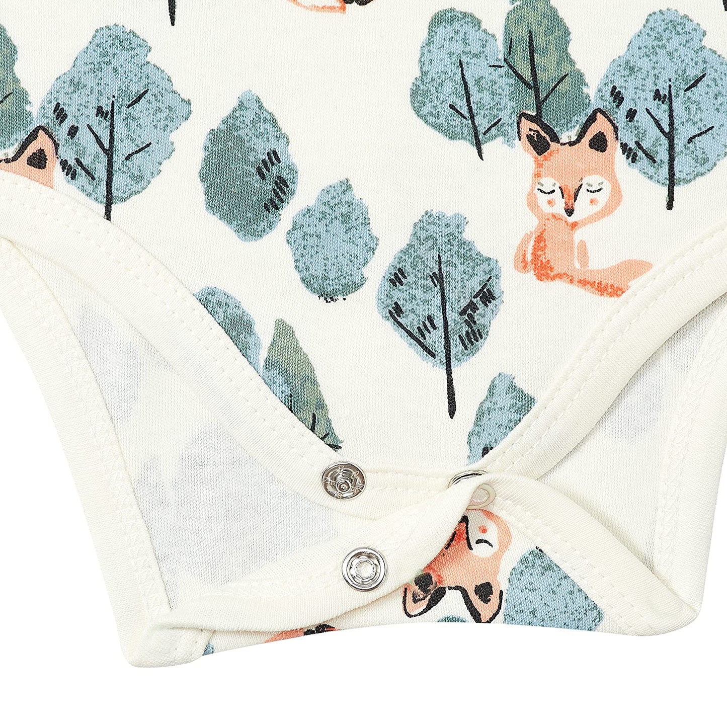 SLEEVELESS ONESIE- CRAFTY FOX - ITSYBOO