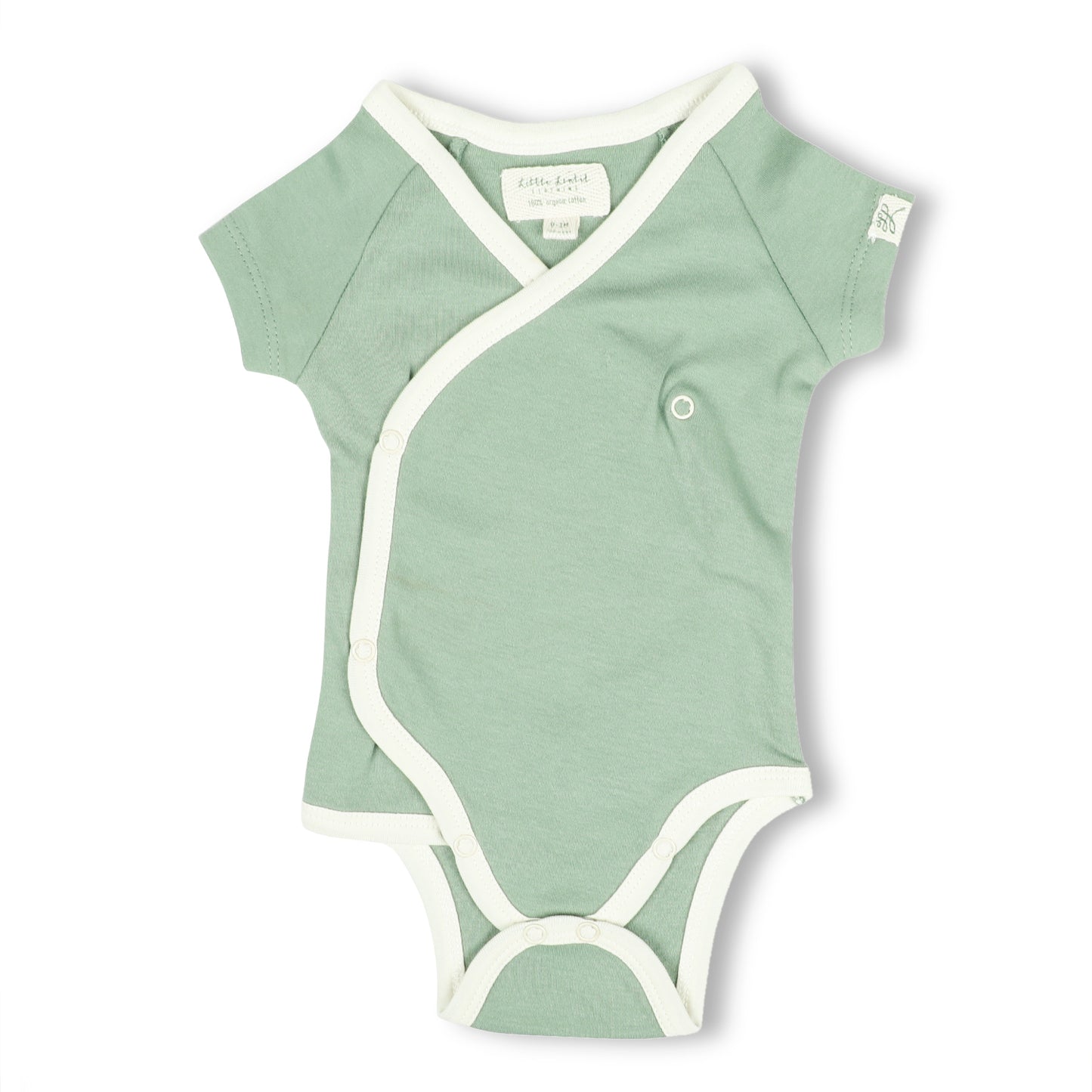 HALF SLEEVE KIMONO- SAGE GREEN - ITSYBOO