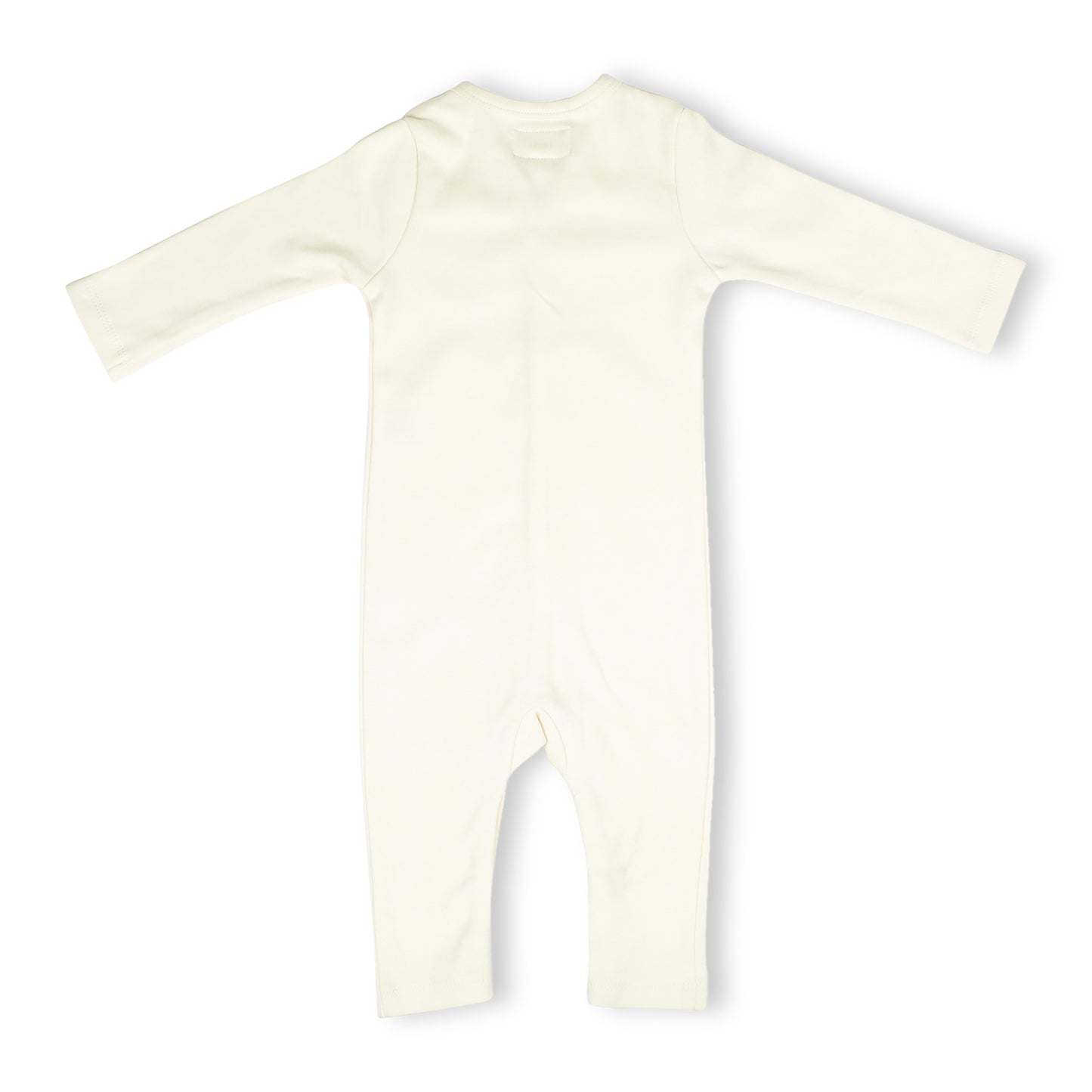 FULL SLEEVE ROMPER- CHALK WHITE - ITSYBOO