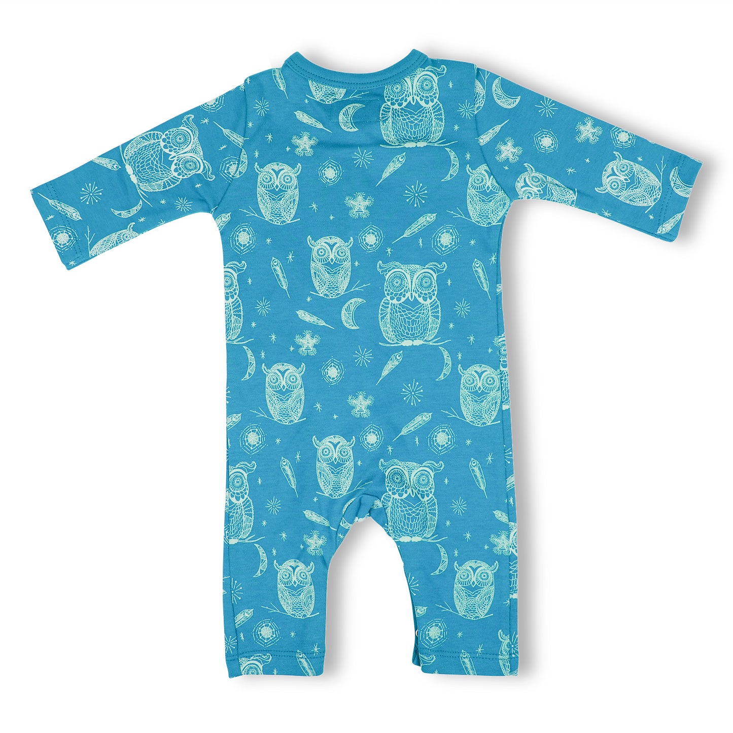 FULL SLEEVE ROMPER- HOOT HOOT OWL - ITSYBOO