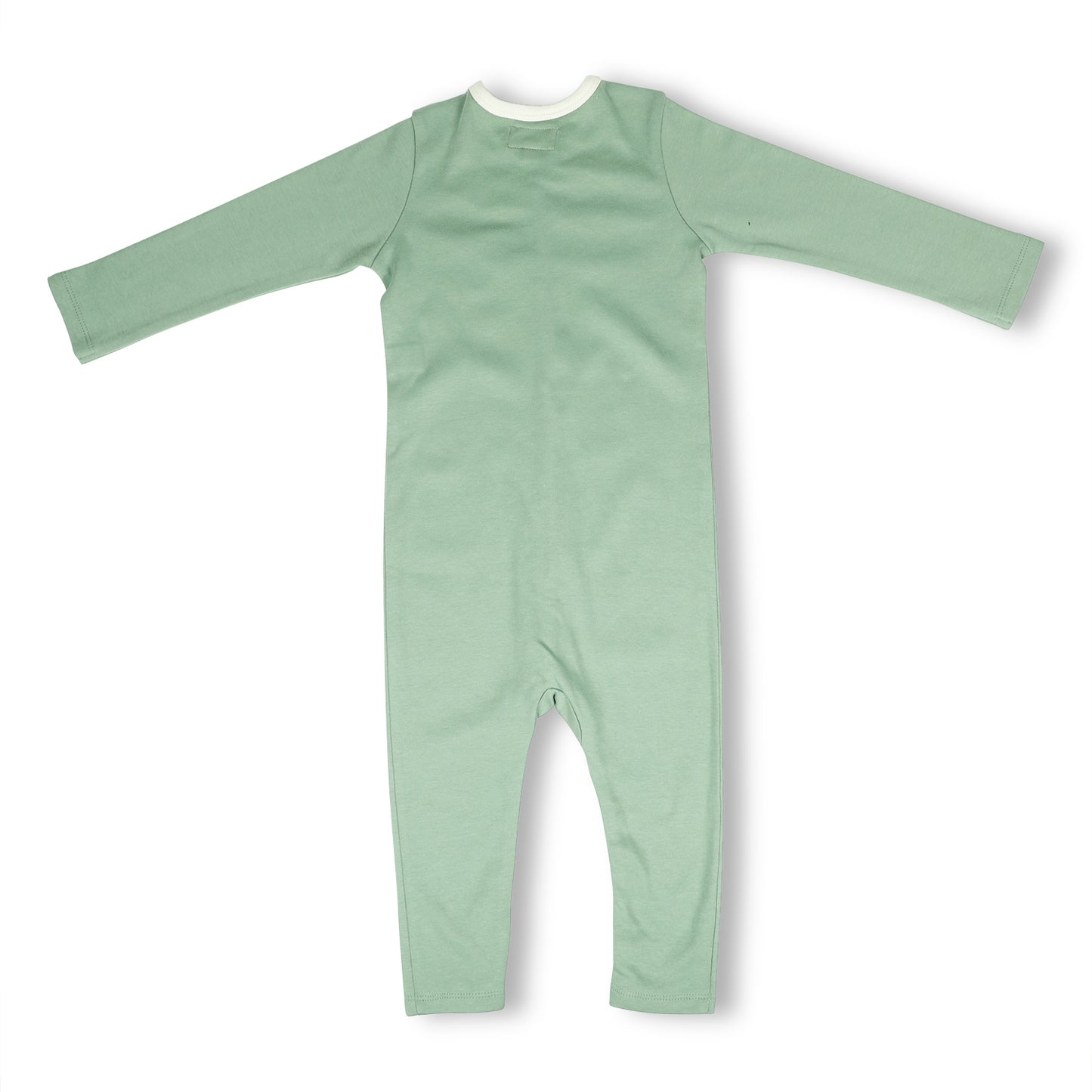 FULL SLEEVE ROMPER- SAGE GREEN - ITSYBOO