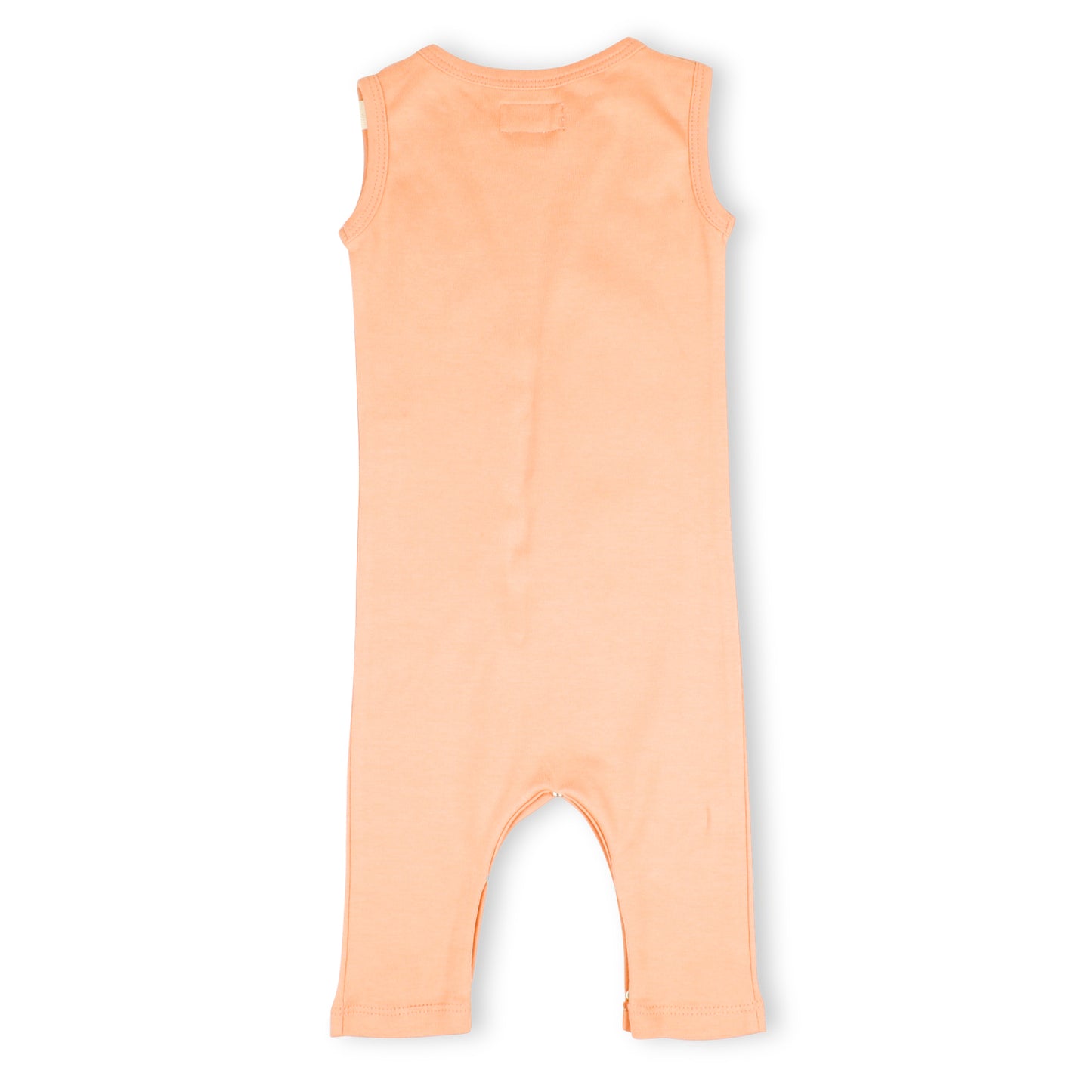 SLEEVELESS ROMPER- CORAL BLUSH - ITSYBOO