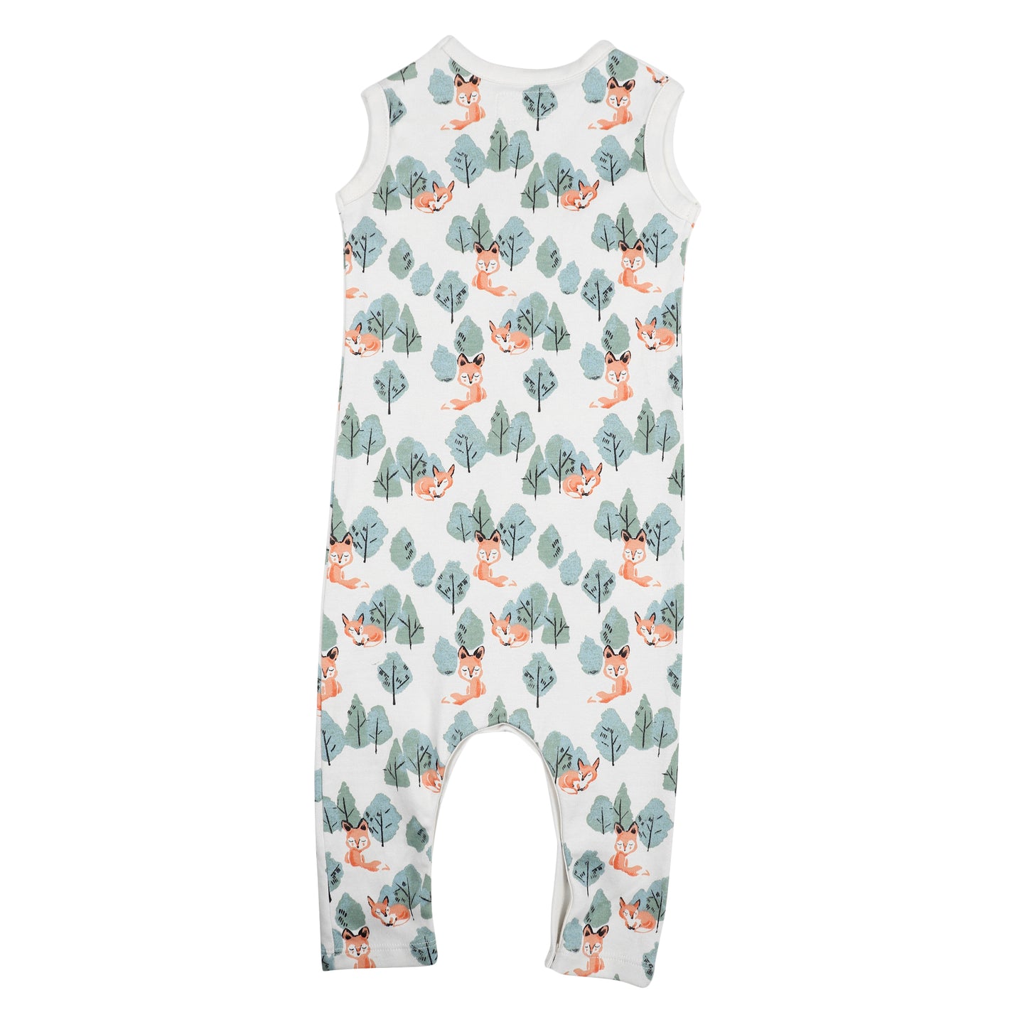 SLEEVELESS ROMPER- CRAFTY FOX - ITSYBOO