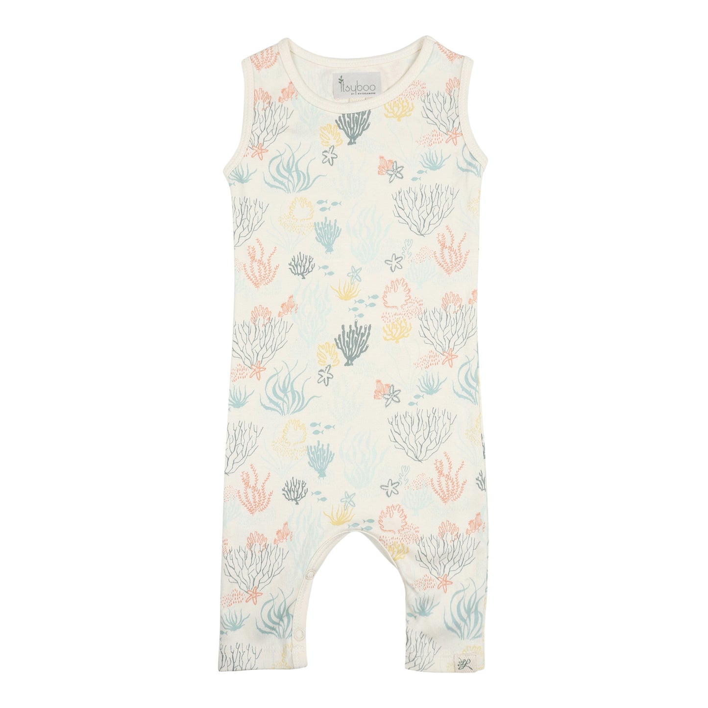 SLEEVELESS ROMPER- UNDER WATER WORLD - ITSYBOO