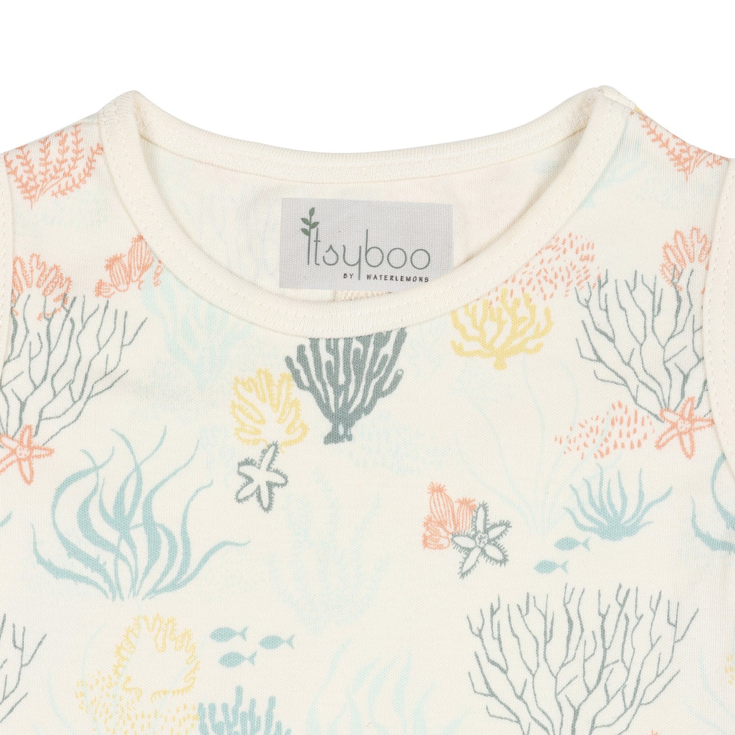 SLEEVELESS ROMPER- UNDER WATER WORLD - ITSYBOO
