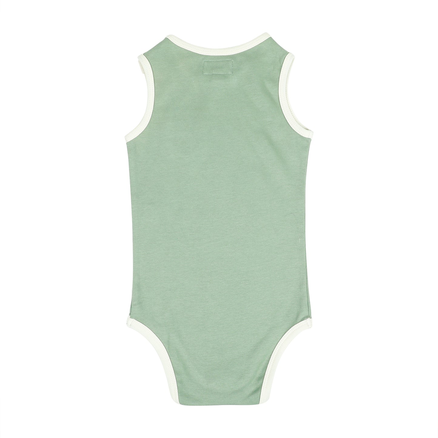 SLEEVELESS ONESIE- SAGE GREEN - ITSYBOO