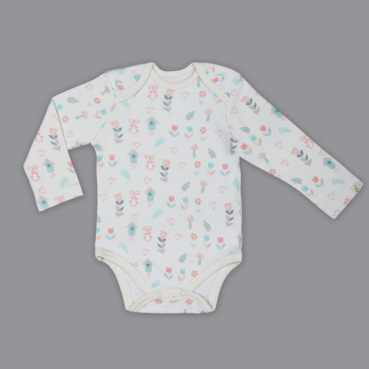 FULL SLEEVE ONESIE- FLOWER