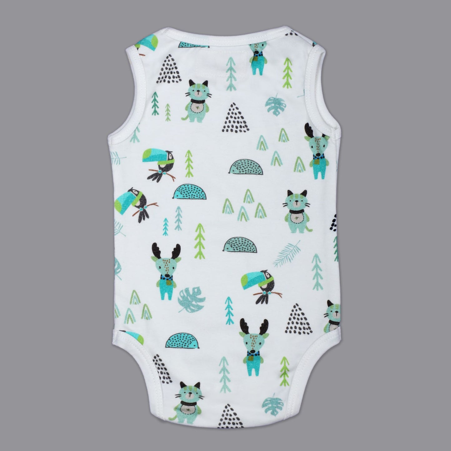 SLEEVELESS ONESIE- FORREST
