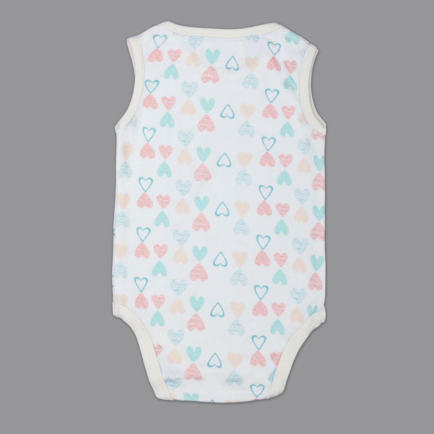 SLEEVELESS ONESIE- HEART