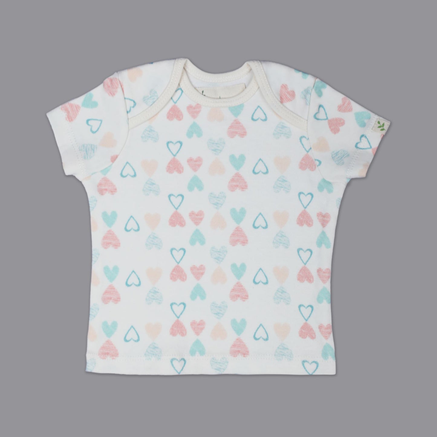 HALF SLEEVE TSHIRT- HEART