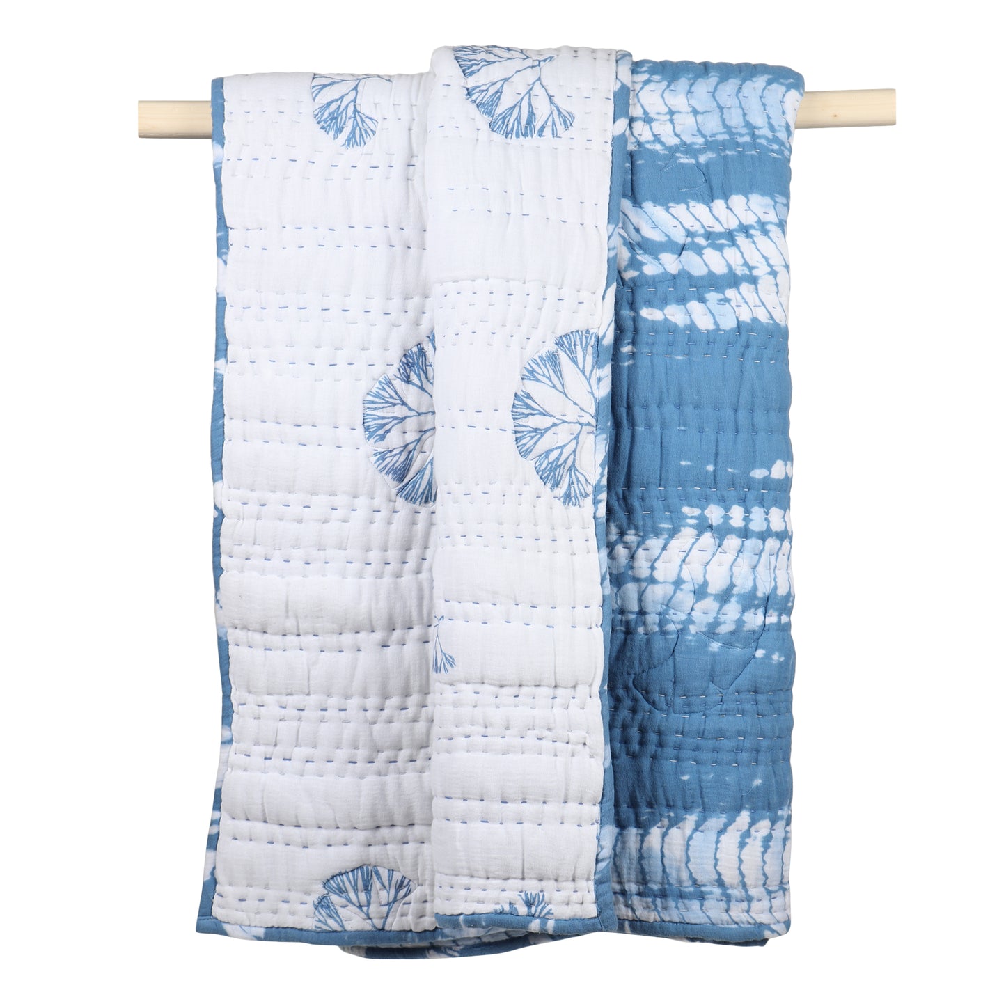 BLUE - TYE DYE QUILT - ITSYBOO