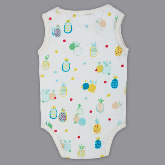 SLEEVELESS ONESIE- PINEAPPLE