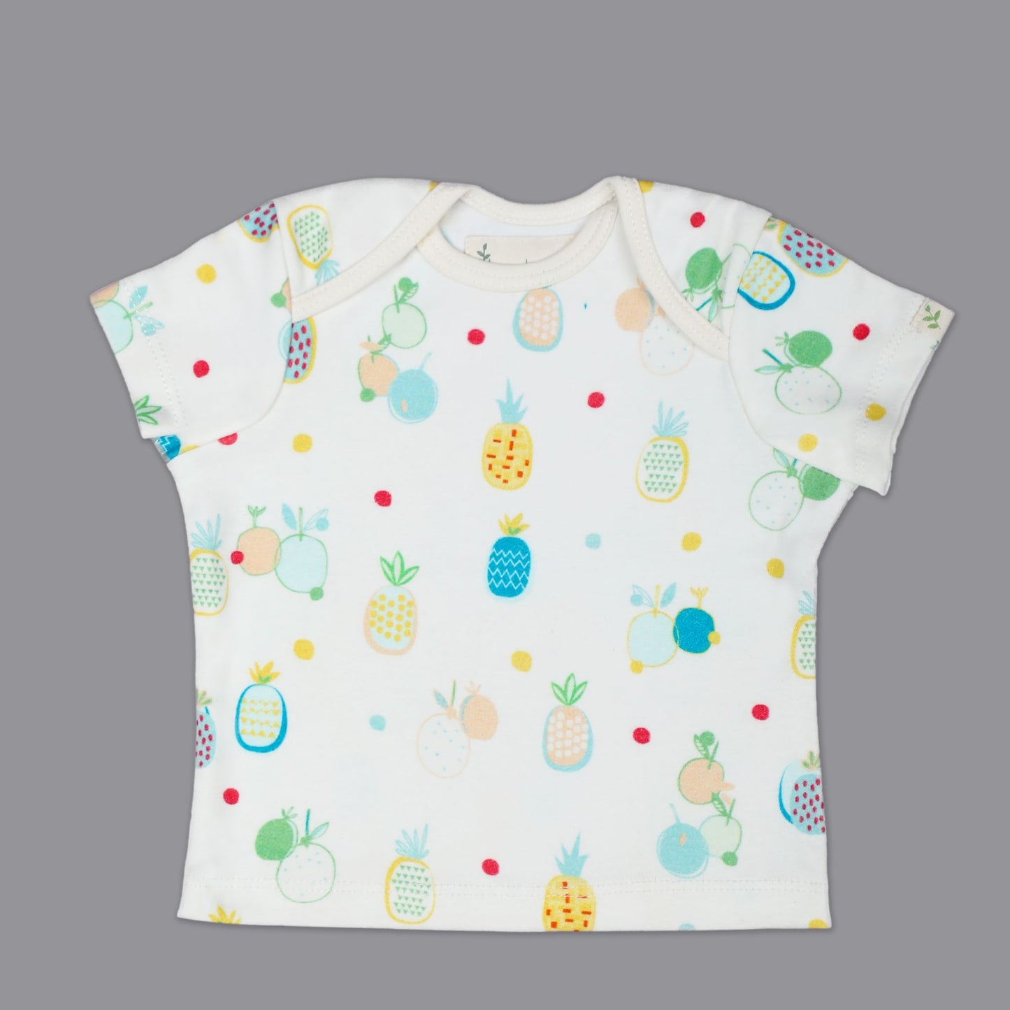 HALF SLEEVE TSHIRT- PINEAPPLE