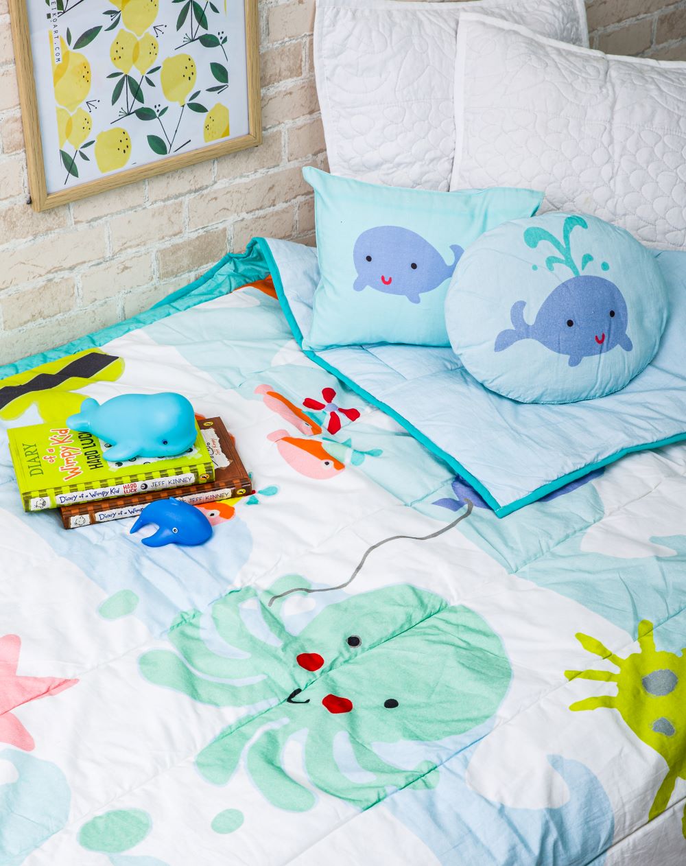 UNDER WATER OCTI QUILT - ITSYBOO