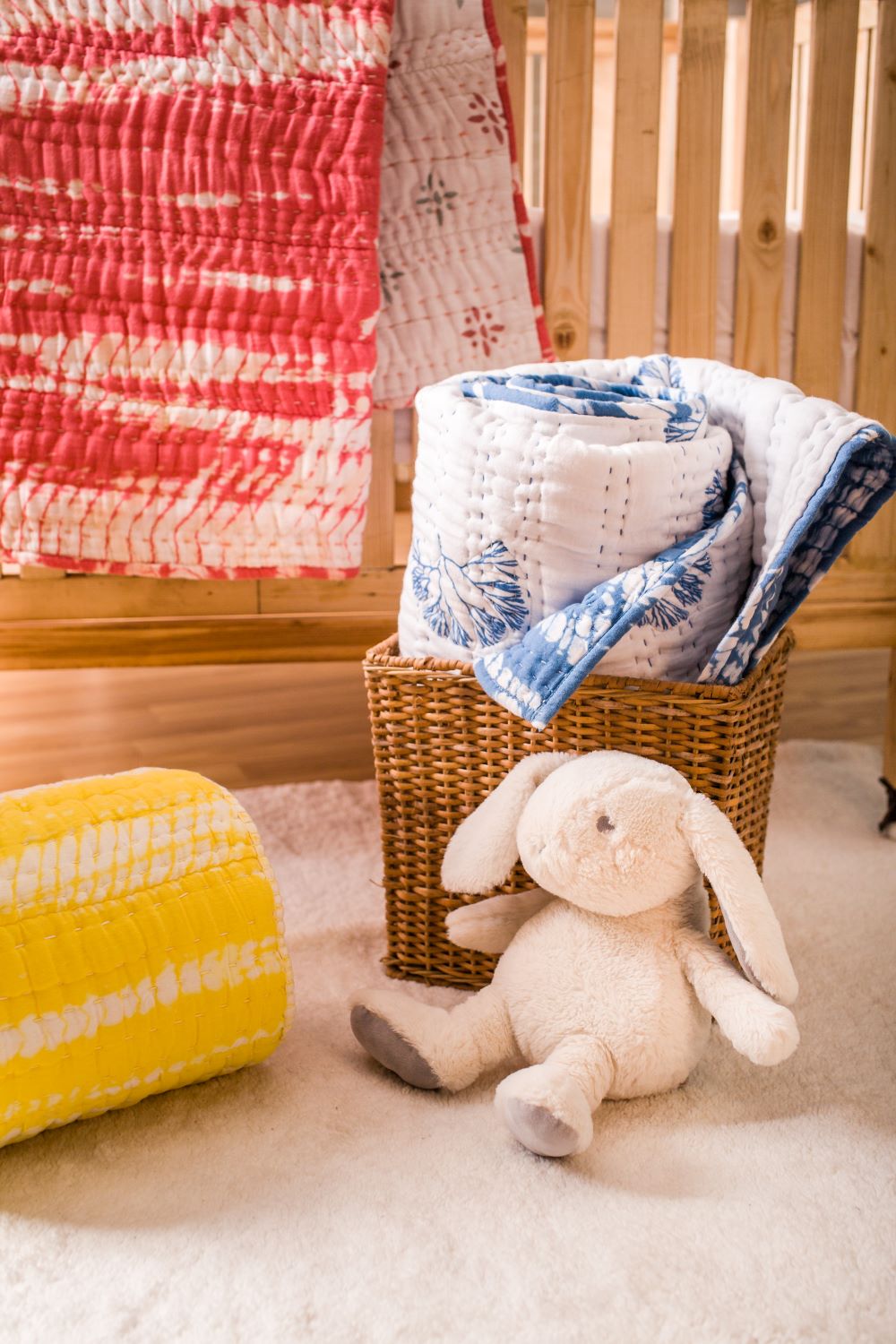 BLUE - TYE DYE QUILT - ITSYBOO