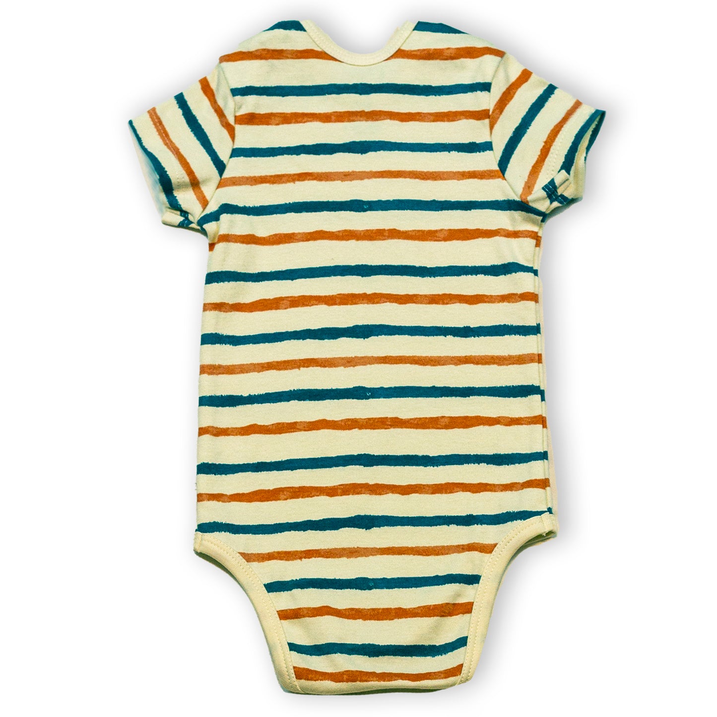 HALF SLEEVE ONESIE-STRIPE HYPE - ITSYBOO