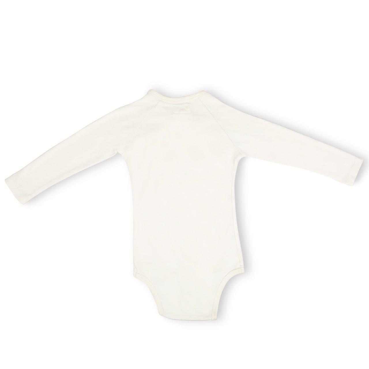 FULL SLEEVE ONESIE- CHALK WHITE - ITSYBOO