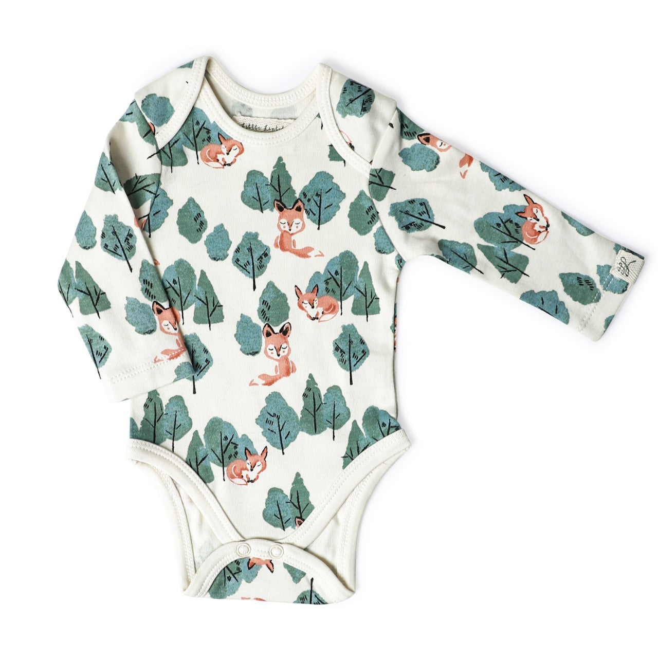 FULL SLEEVE ONESIE- CRAFTY FOX - ITSYBOO