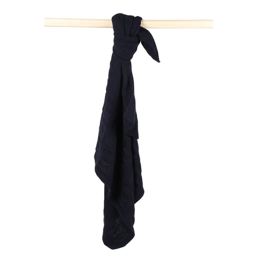 KNIT BLANKET- NAVY STAR - ITSYBOO