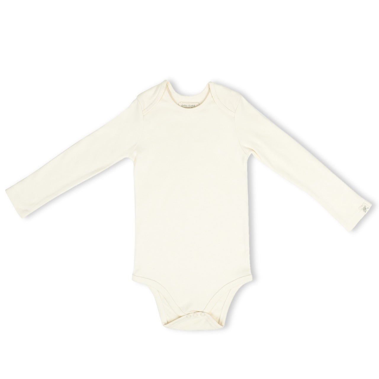 FULL SLEEVE ONESIE- CHALK WHITE - ITSYBOO
