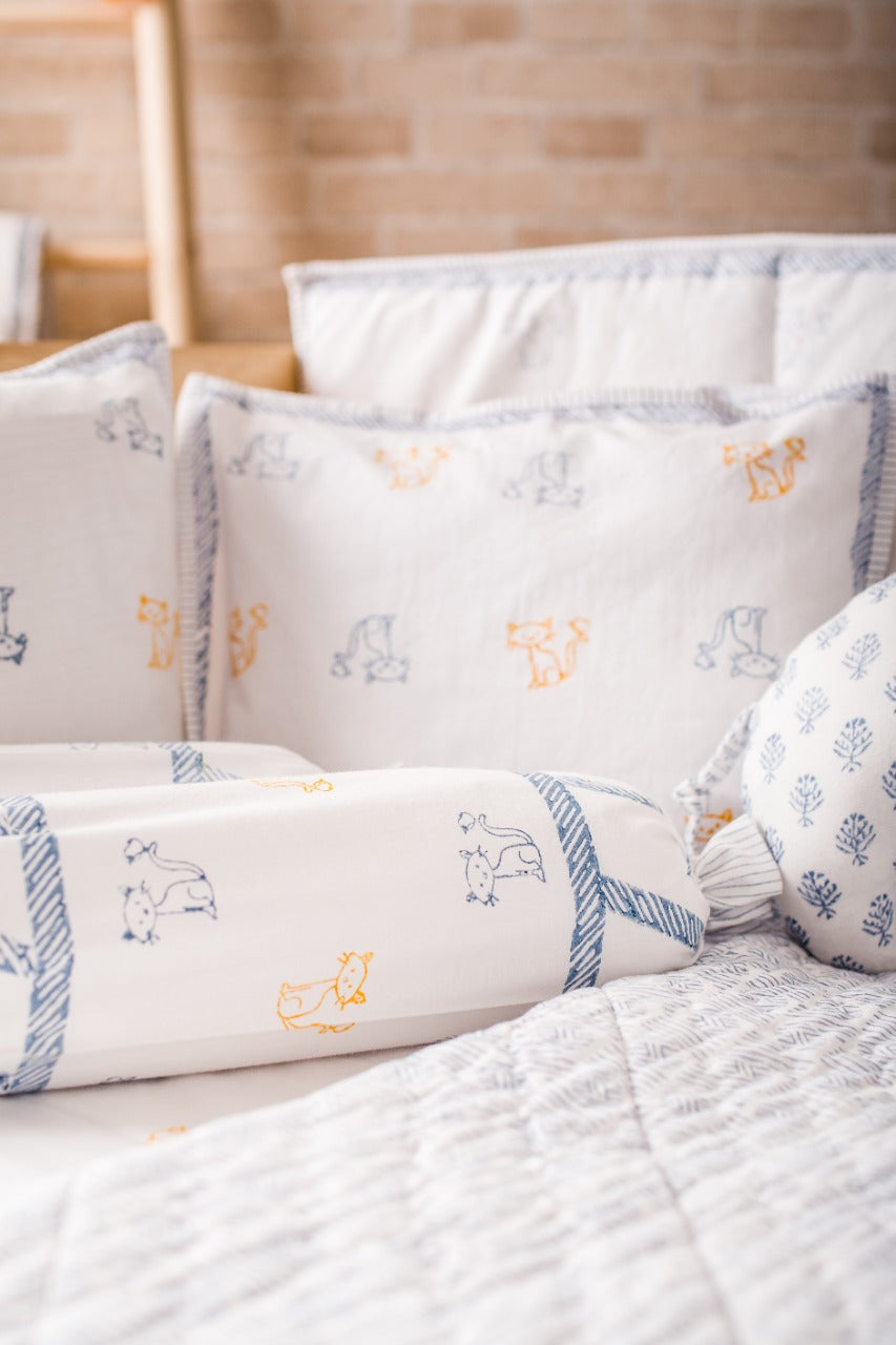 BABY BEDDING SET- CAT - ITSYBOO