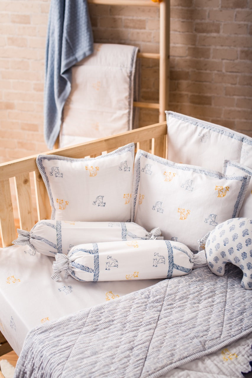 BABY BEDDING SET- CAT - ITSYBOO