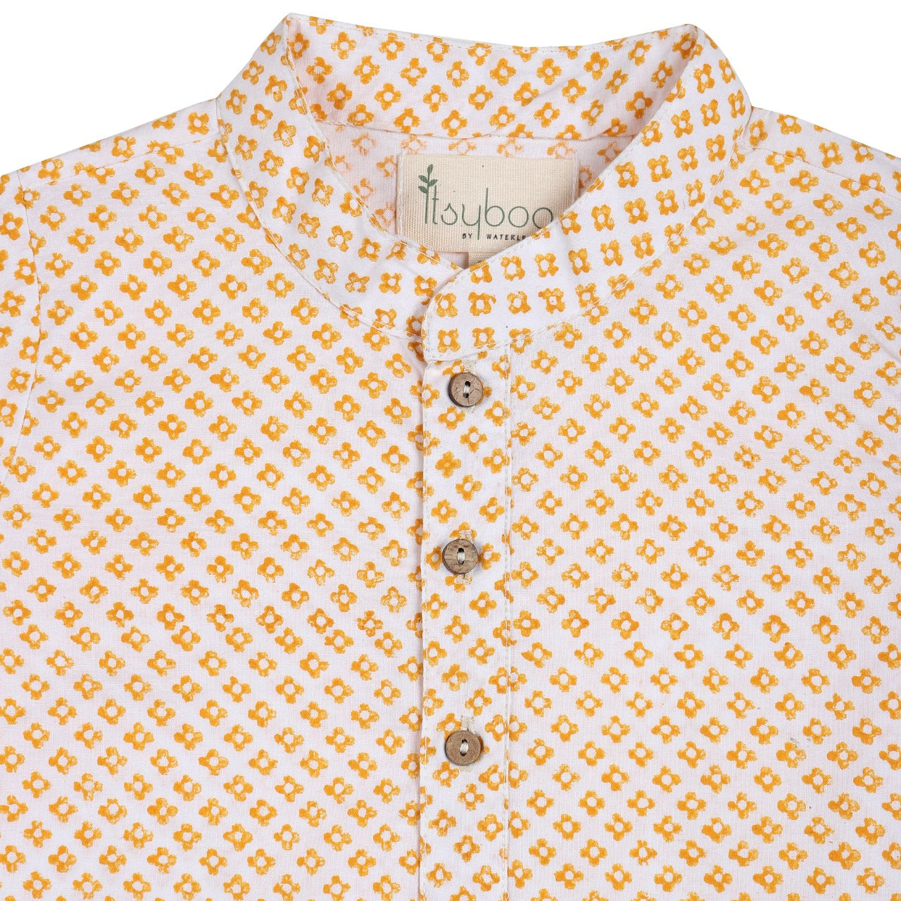 KURTA PYJAMA- YELLOW BLOCK - ITSYBOO