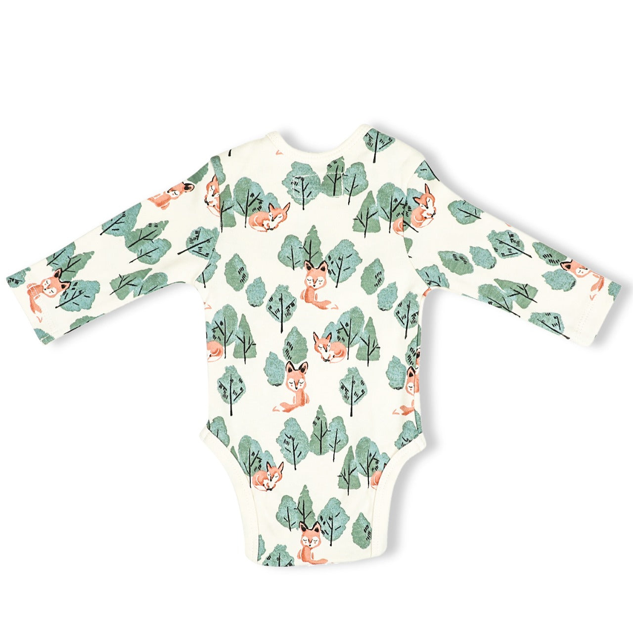 FULL SLEEVE ONESIE- CRAFTY FOX - ITSYBOO