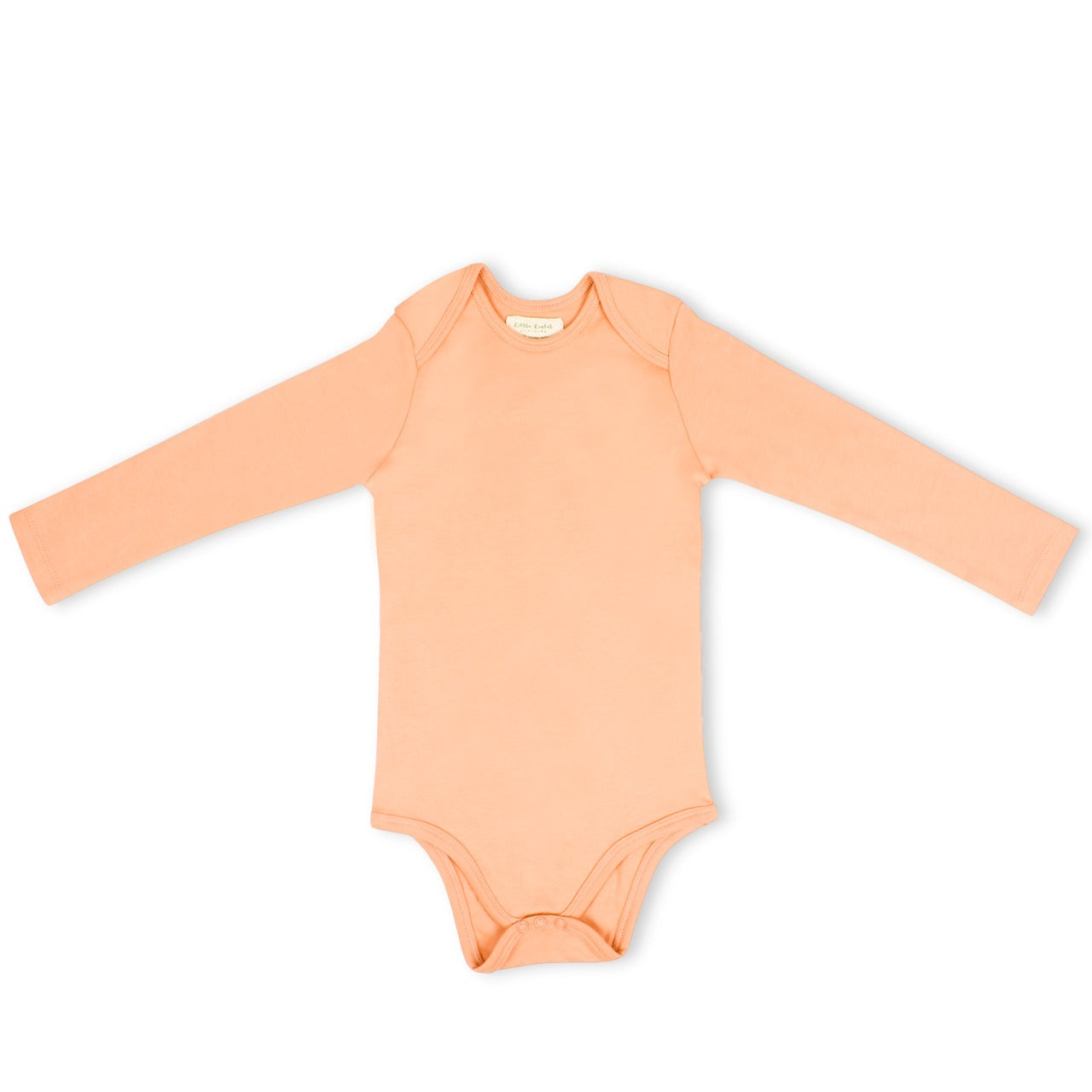 FULL SLEEVE ONESIE- CORAL BLUSH - ITSYBOO