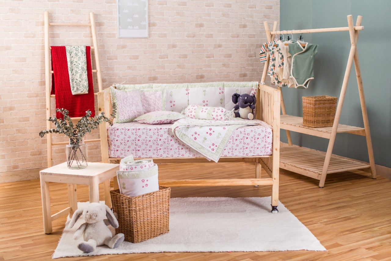 BABY BEDDING SET- FLOWER - ITSYBOO