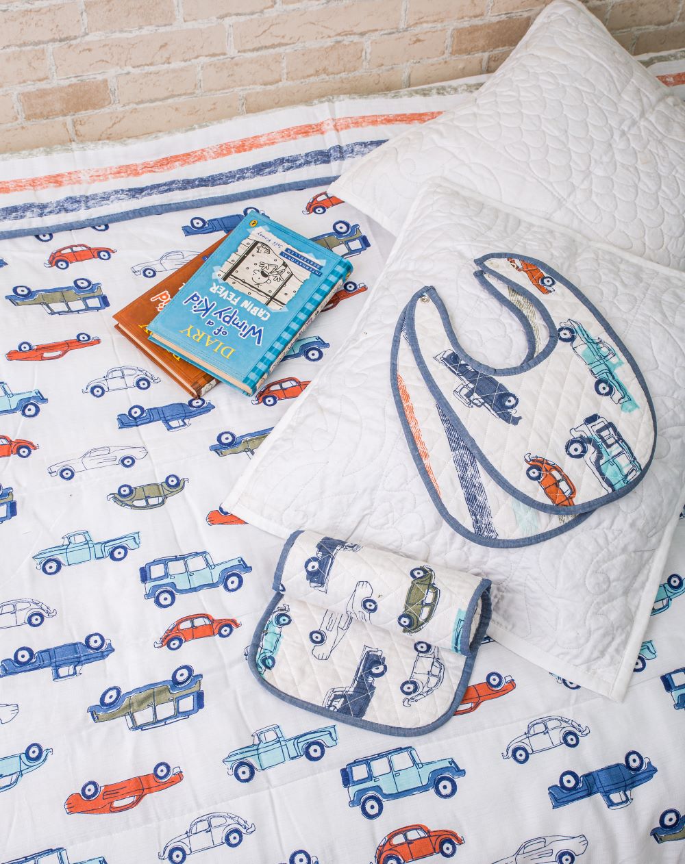VROOM VROOM CAR QUILT - ITSYBOO