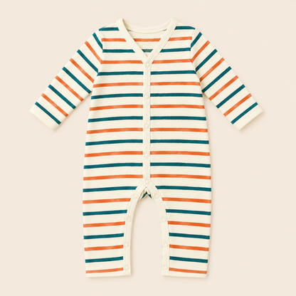 FULL SLEEVE ROMPER- STRIPE HYPE - ITSYBOO