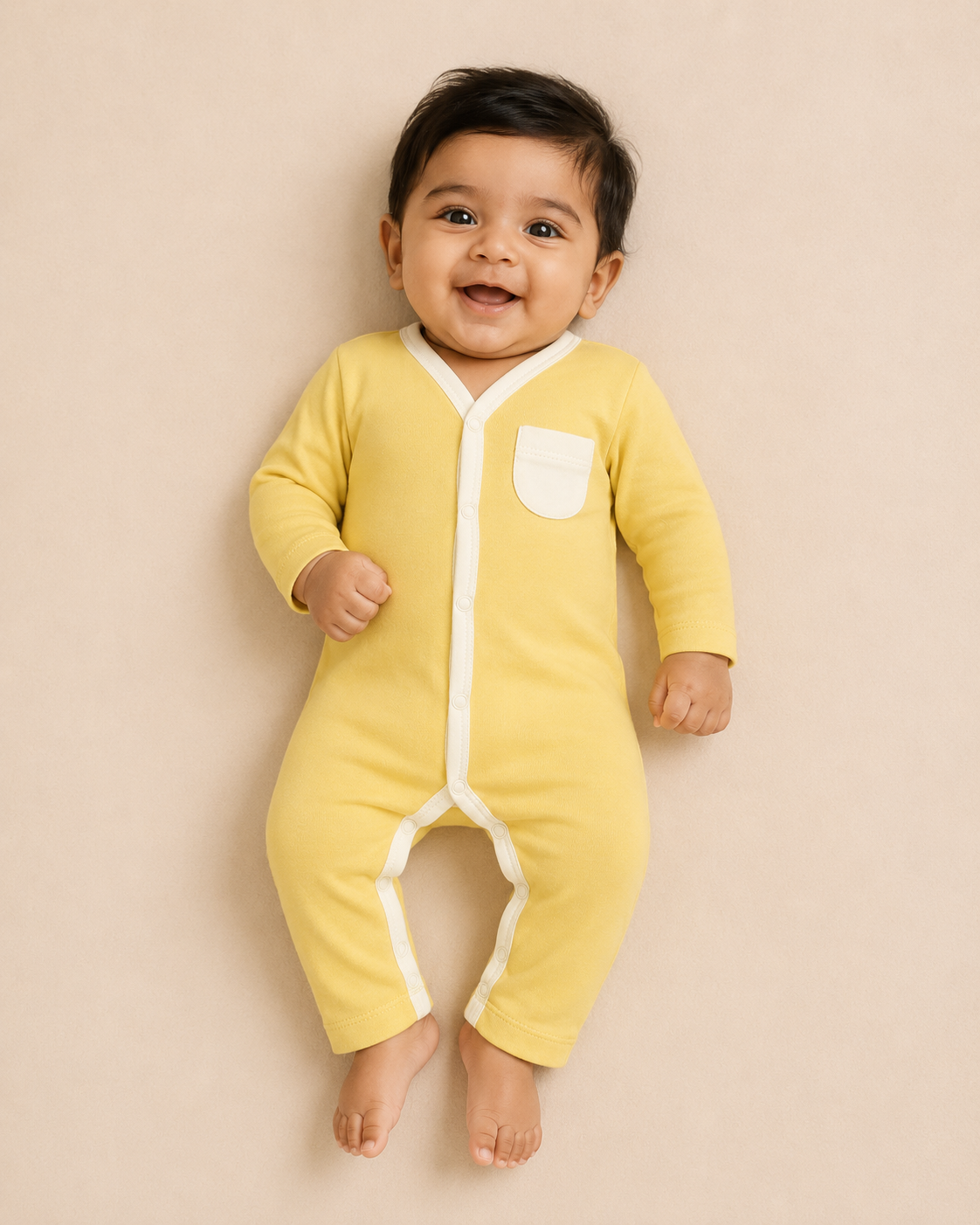 FULL SLEEVE ROMPER- SUNNY SIDE UP - ITSYBOO