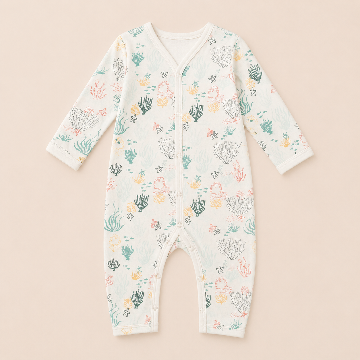 FULL SLEEVE ROMPER- UNDER WATER WORLD - ITSYBOO