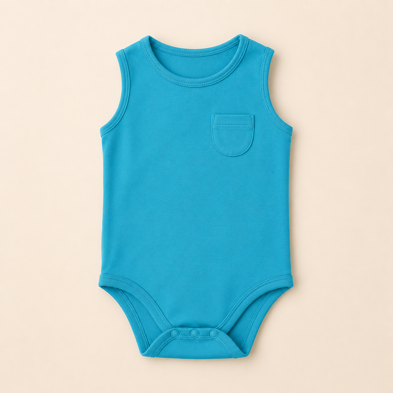 SLEEVELESS ONESIE- SNOW FOAM - ITSYBOO