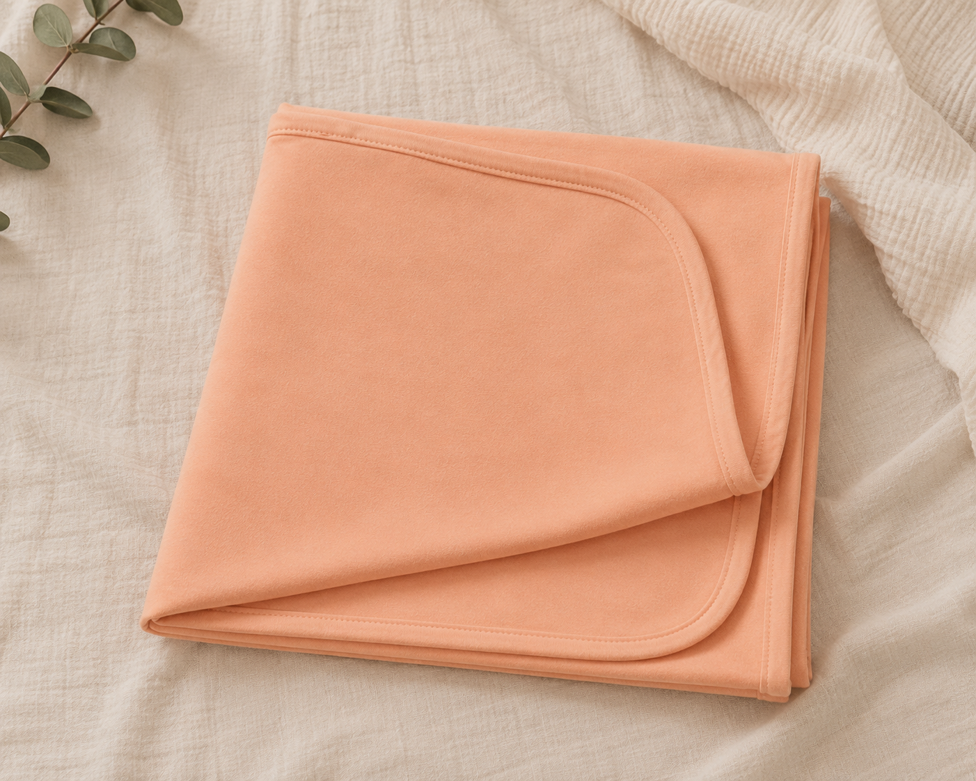 WRAP SHEET- CORAL BLUSH - ITSYBOO