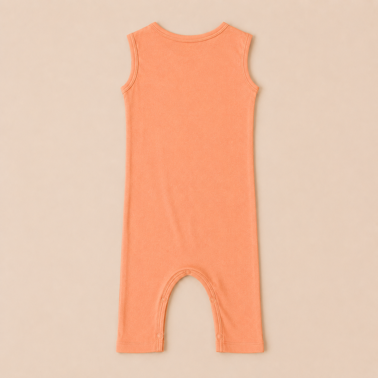 SLEEVELESS ROMPER- CORAL BLUSH - ITSYBOO