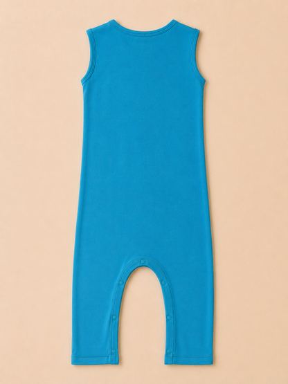 SLEEVELESS ROMPER- SNOW FOAM - ITSYBOO
